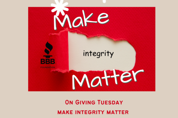 integrity matters